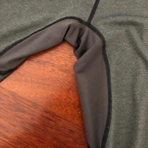 Under Armour Mens Athletic Compression Long Sleeve Shirt Size Medium - Grey - - Picture 5 of 7